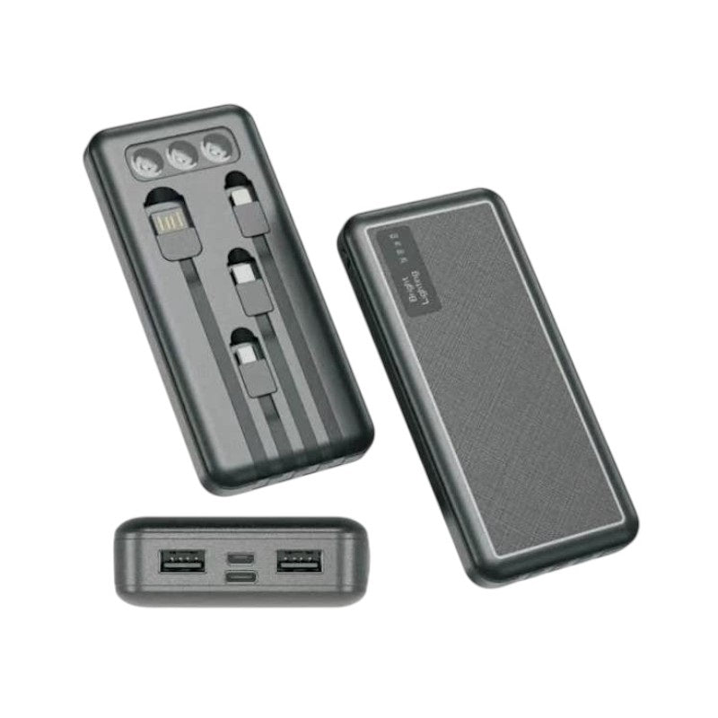 Powerbank - 4 in 1 - 10.000mAh - YZB0817 - 208173 - White