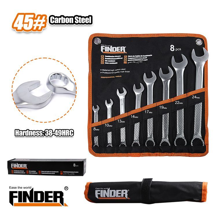 Σετ κλειδιά γερμανοπολύγωνα - 8pcs - Finder - 192111 ΕΡΓΑΛΕΙΑ & ΕΠΑΓΓΕΛΜΑΤΙΚΟΣ ΕΞΟΠΛΙΣΜΟΣ>Εργαλεία>Κλειδιά & καστάνιες