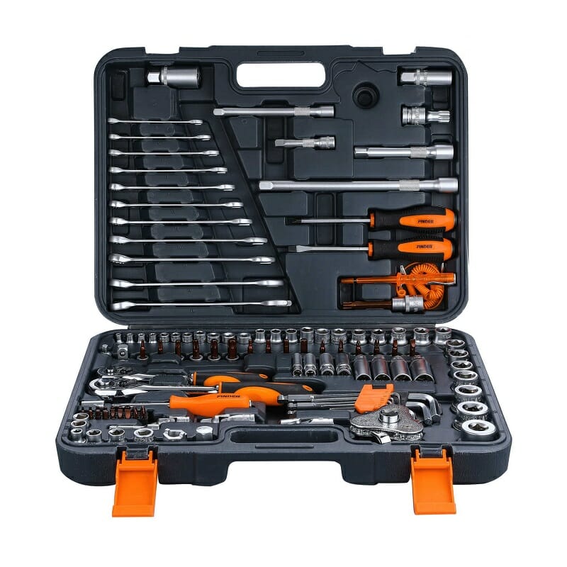 Σετ εργαλείων - 121pcs - Finder - 192545 ΕΡΓΑΛΕΙΑ & ΕΠΑΓΓΕΛΜΑΤΙΚΟΣ ΕΞΟΠΛΙΣΜΟΣ>Εργαλεία>Eργαλεία χειρός