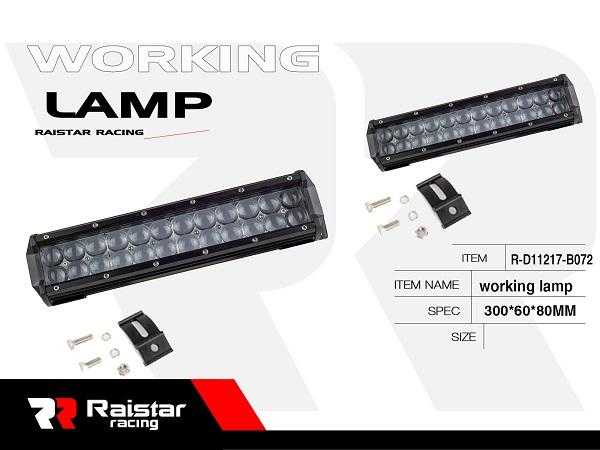 Προβολέας οχημάτων LED - Μπάρα - 3-cm - 54W - R-D11217-B072 - 110697 AUTO-MOTO-BIKE>Είδη αυτοκινήτου>Προβολείς & φώτα όγκου LED