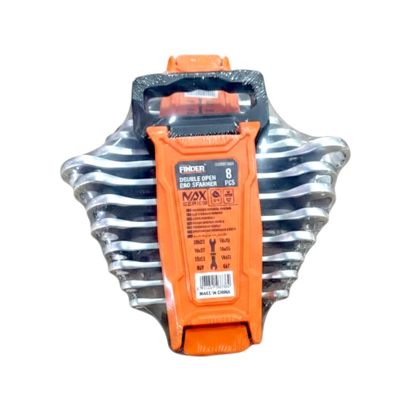 Σετ κλειδιά γερμανικά - 6x7-20x22mm - 8pcs - Finder - 193736