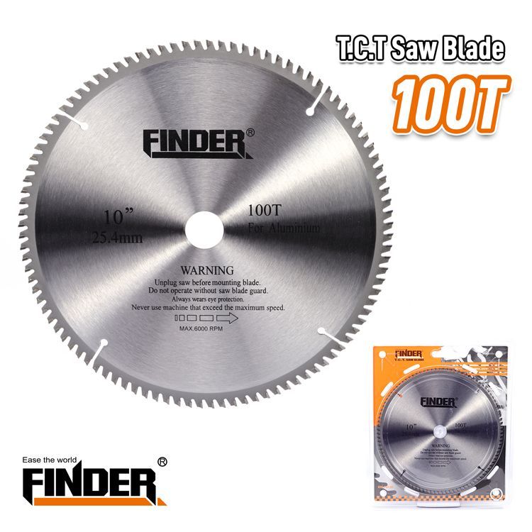 Δίσκος κοπής αλουμινίου - TCT - 10" - Φ255 - 100T - Finder - 196005 ΕΡΓΑΛΕΙΑ & ΕΠΑΓΓΕΛΜΑΤΙΚΟΣ ΕΞΟΠΛΙΣΜΟΣ>Εργαλεία>Κοπίδια - Πριόνια - Δίσκοι