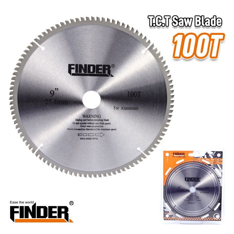 Δίσκος κοπής αλουμινίου - TCT - 9" - Φ235 - 100T - Finder - 196025