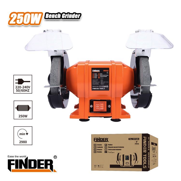 Δίδυμος τροχός λείανσης - 250W - Finder - 197326 ΕΡΓΑΛΕΙΑ & ΕΠΑΓΓΕΛΜΑΤΙΚΟΣ ΕΞΟΠΛΙΣΜΟΣ>Εργαλεία>Ηλεκτρικά Εργαλεία Finder©