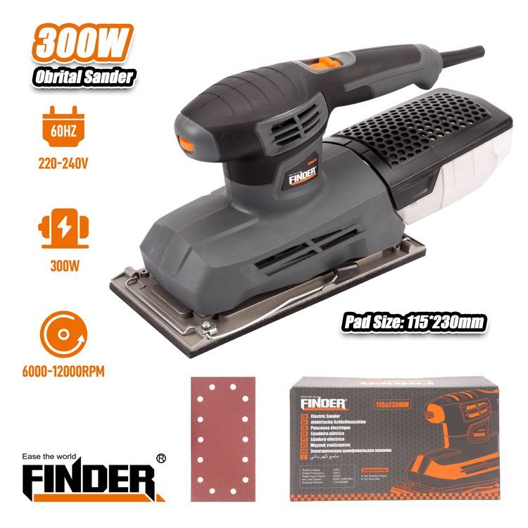 Παλμικό τριβείο - 115*230mm - 300W - Finder - 197344 ΕΡΓΑΛΕΙΑ & ΕΠΑΓΓΕΛΜΑΤΙΚΟΣ ΕΞΟΠΛΙΣΜΟΣ>Εργαλεία>Ηλεκτρικά Εργαλεία Finder©