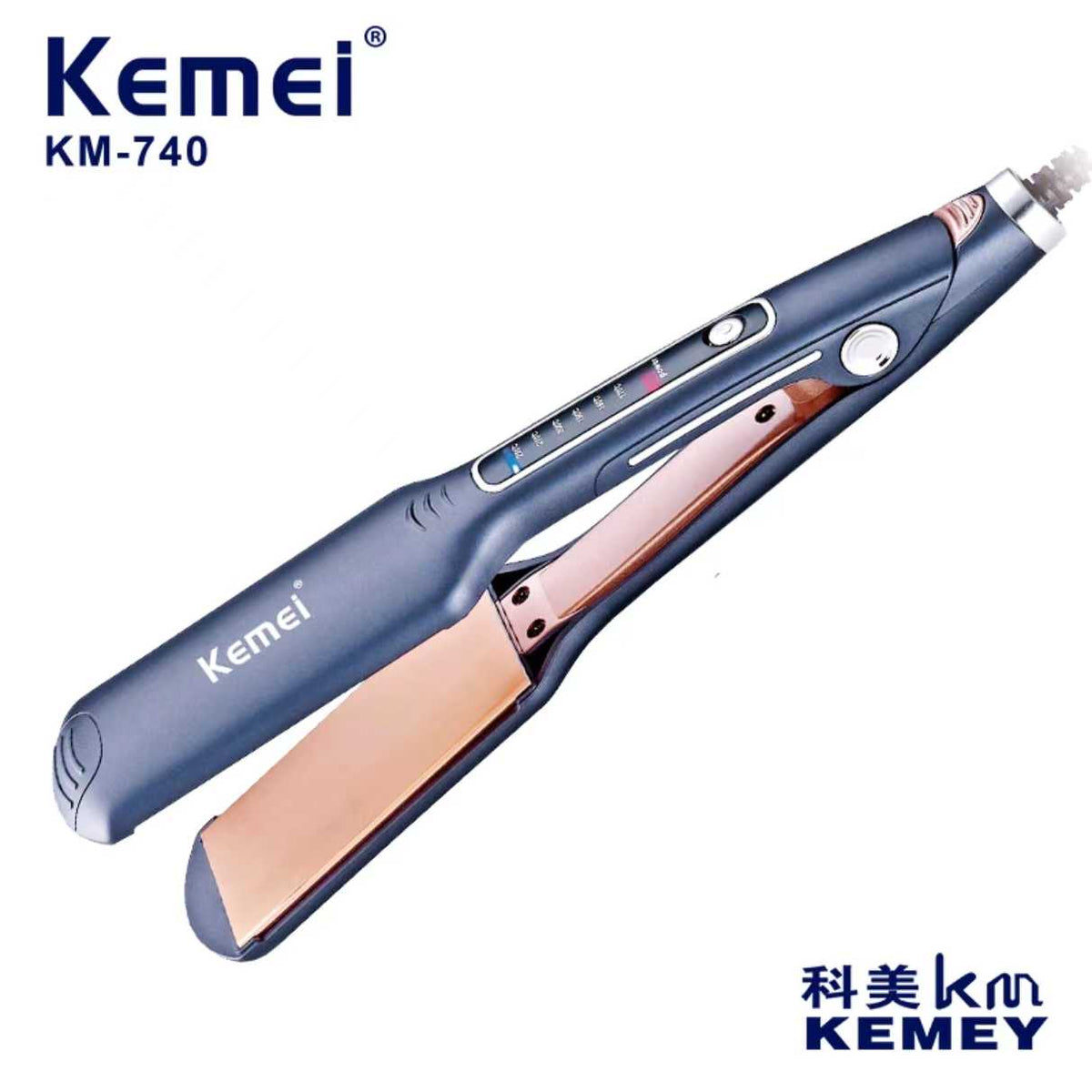 Ισιωτική μαλλιών - KM-740 - Kemei