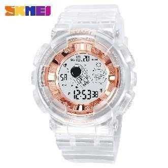 Ψηφιακό ρολόι χειρός - Skmei - 2035 - White/Rose Gold