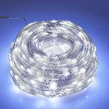 Χριστουγεννιάτικα φώτα LED με επένδυση - 20m/200LED - Cool White - 272345