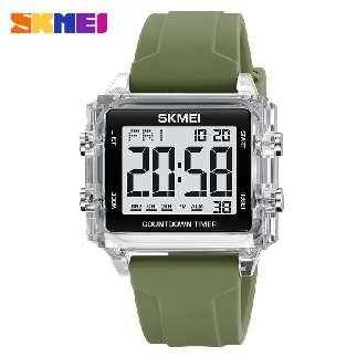 Ψηφιακό ρολόι χειρός - Skmei - 2320 - Green/Transparent