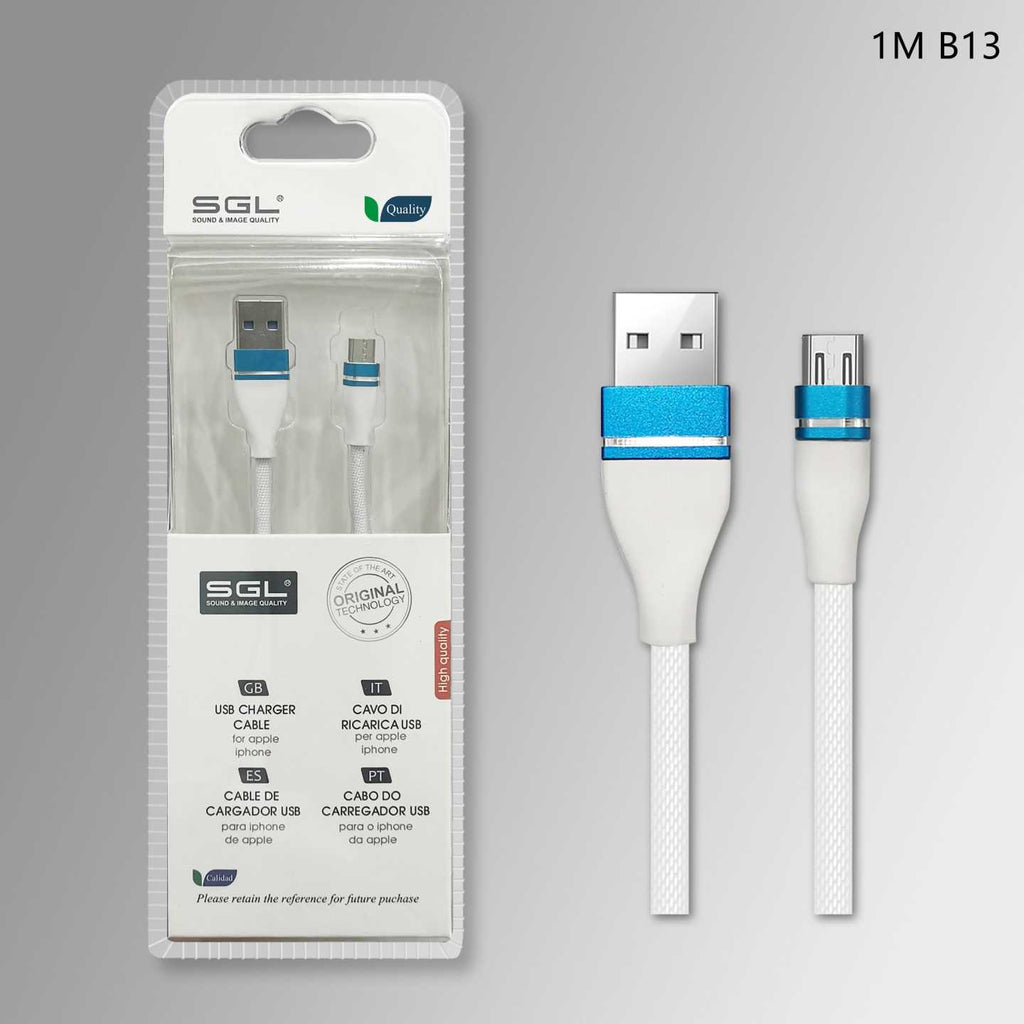 Καλώδιο φόρτισης & data - Micro USB - Fast Charge - B13 - 1m - 099217