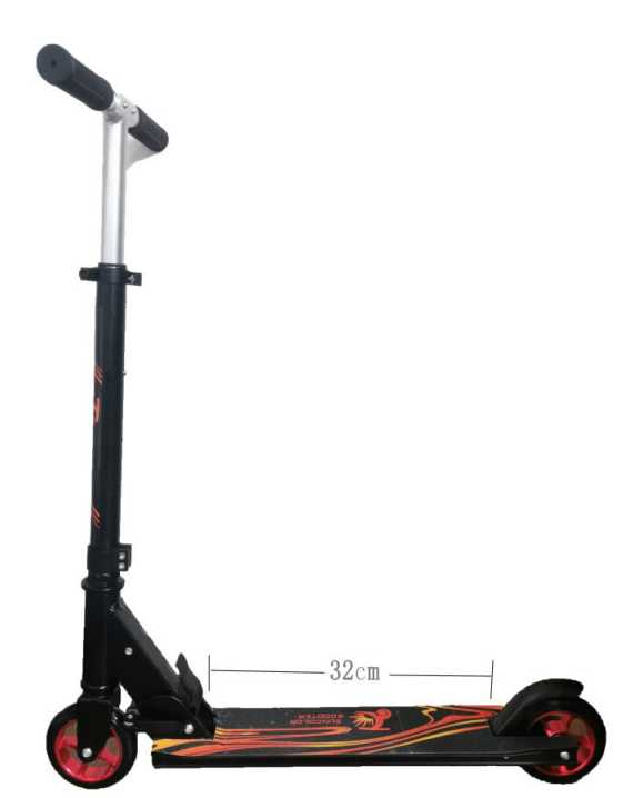 Παιδικό πατίνι - YH-023 - 101145 - Black/Red ΠΑΙΧΝΙΔΙΑ>Παιδικά πατίνια
