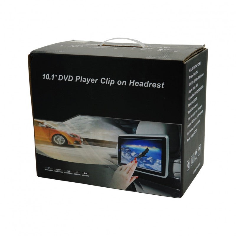 ΣΕΤ 2 ΟΘΟΝΩΝ DVD PLAYER 10.1'' CLIP ON HEADREST AU-37004 AUTO/MOTO > ΗΧΟΣ & ΕΙΚΟΝΑ AUTO/MOTO > ΟΘΟΝΕΣ MEDIA & GPS