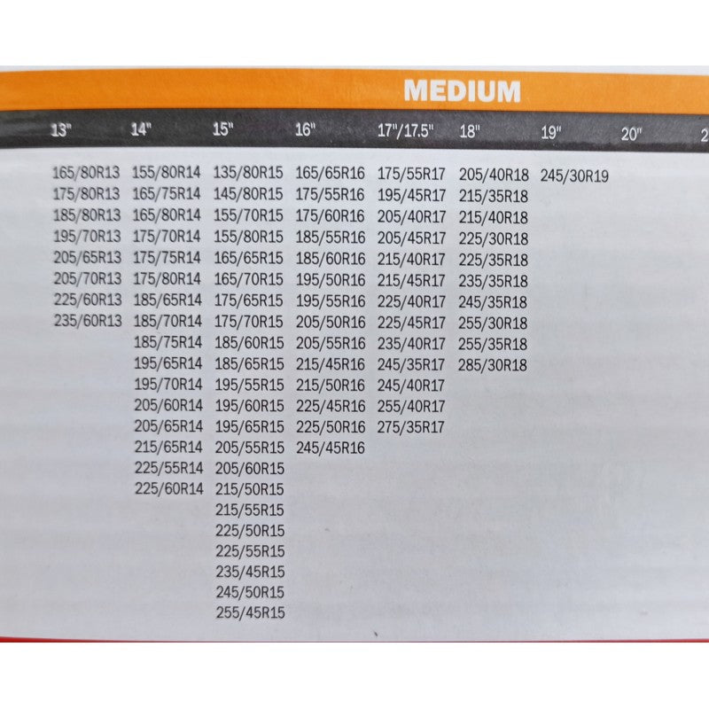 ΧΙΟΝΟΚΟΥΒΕΡΤΕΣ ΑΥΤΟΚΙΝΗΤΟΥ ΣΕΤ 2ΤΜΧ MEDIUM SY-03040