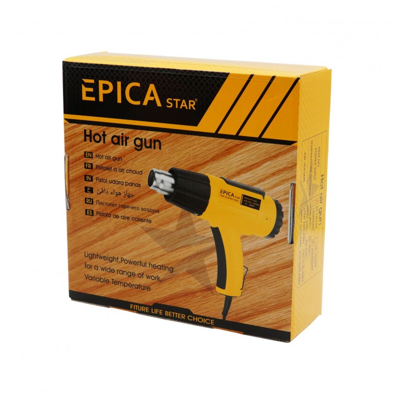 ΠΙΣΤΟΛΙ ΘΕΡΜΟΥ ΑΕΡΑ 2000W EPICA EP-10346 ΕΡΓΑΛΕΙΑ > ΧΕΙΡΟΣ > ΑΛΛΑ ΕΡΓΑΛΕΙΑ ΧΕΙΡΟΣ