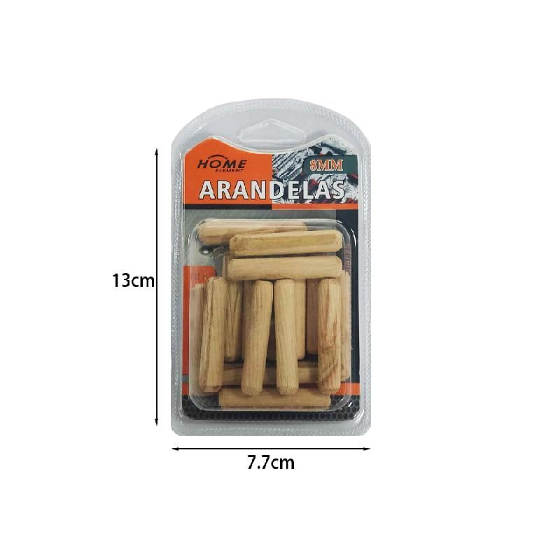 Ξύλινες καβίλιες Φ8mm 20τμχ - Wooden frame pegs Φ8mm 20pcs