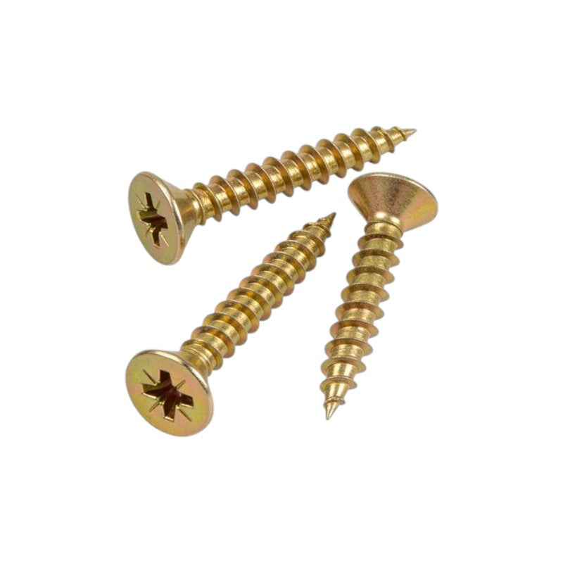 Ξυλόβιδες - 4mm×40mm - Σετ 12 πακέτα των 22 τεμαχίων - 200447