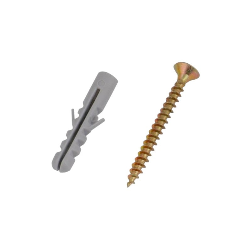 Βίδες με βύσματα - 4*40mm - E80 - Σετ 12 πακέτα των 20 ζευγαριών - 200560