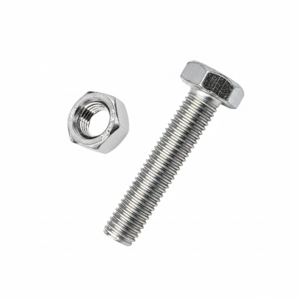 Εξάγωνη βίδα με παξιμάδι - M4x16mm+M4 - Σετ 12 πακέτα των 19 ζευγαριών - 201765