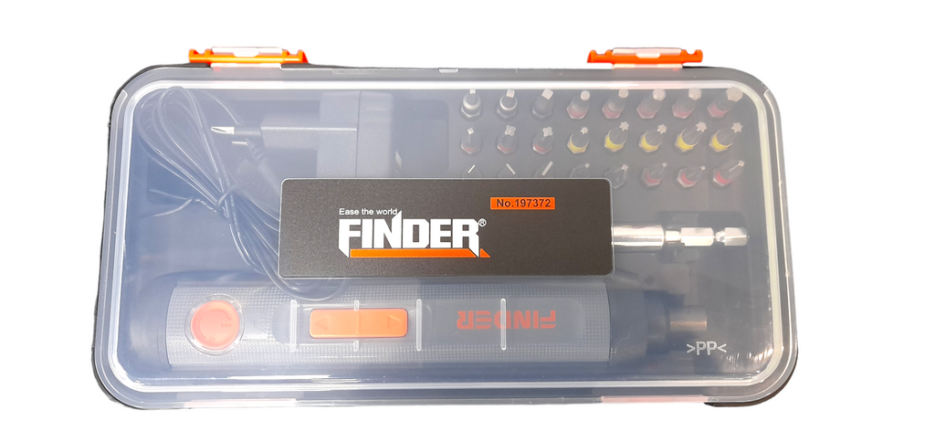 Επαναφορτιζόμενο κατσαβίδι - 26pcs - 4V - Finder - 197372 ΕΡΓΑΛΕΙΑ & ΕΠΑΓΓΕΛΜΑΤΙΚΟΣ ΕΞΟΠΛΙΣΜΟΣ>Εργαλεία>Ηλεκτρικά Εργαλεία Finder©
