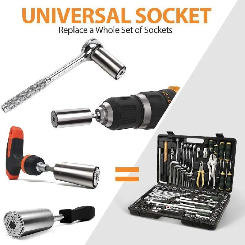 Πολυκαρυδάκι 1.4" - 3,4" / 7mm -13mm - Universal socket 1.4" - 3,4" / 7mm -13mm