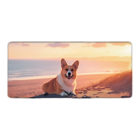 Anti-slip Gaming Mouse Pad XXL 900mm σκύλο πορτοκάλι