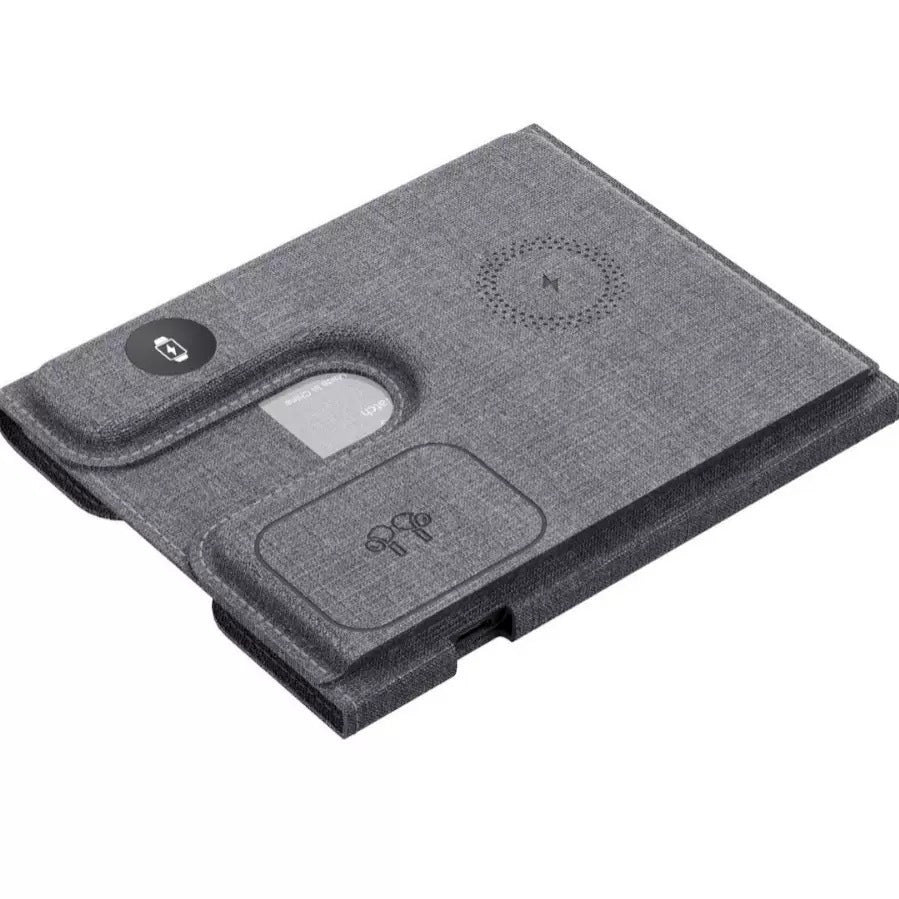 Ezra Ασύρματος Φορτιστής (Qi Pad) 15W Μαύρος (HC155)