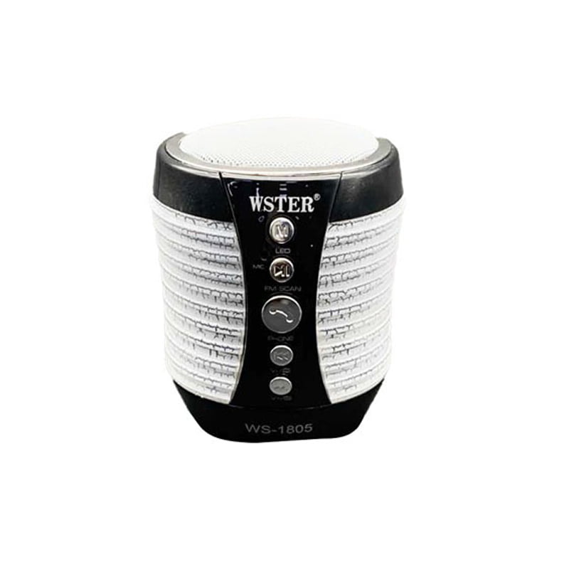 WSTER Φορητό Ηχείο Bluetooth WS-1805 – Mini Wireless speaker