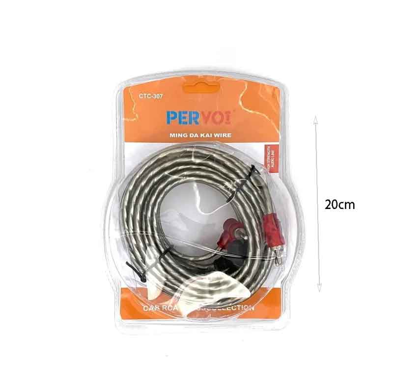 PerVoi Καλώδιο ήχου αυτοκινήτου - Car RCA cables CTC-307
