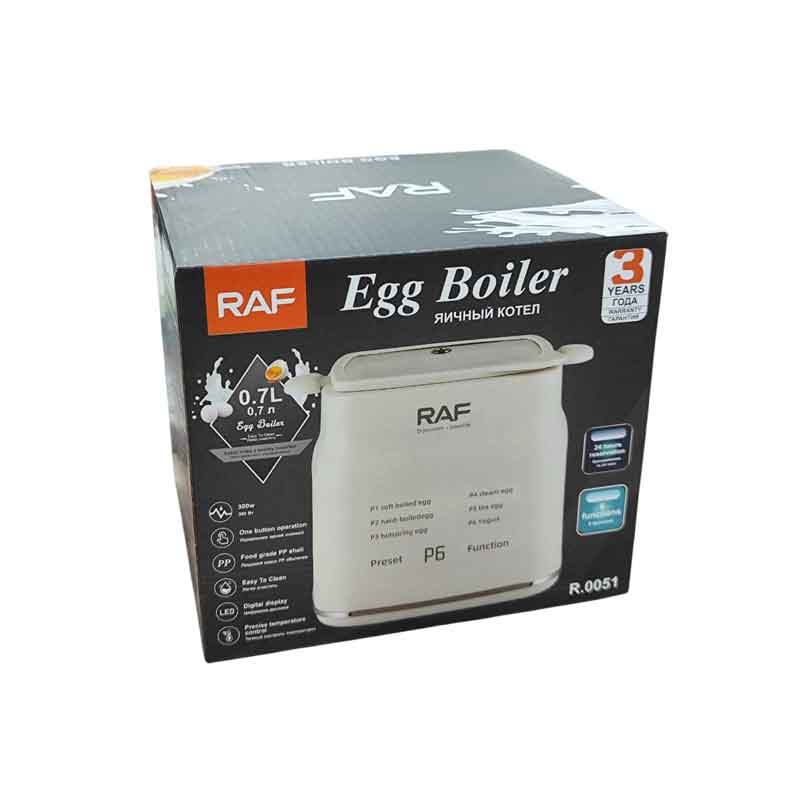 Raf Αυγοβράστης - Βραστήρας Αυγών 0.7L 300W RAF R.0051 - Egg Boiler