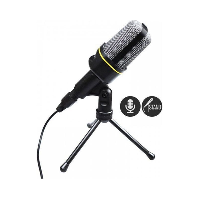 Andowl Μικρόφωνο 3.5mm QY-920 Επιτραπέζιο Φωνής - Microphone condenser