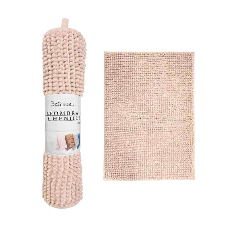Πατάκι μπάνιου - M0839 - 50x80cm - Light Pink - 20860