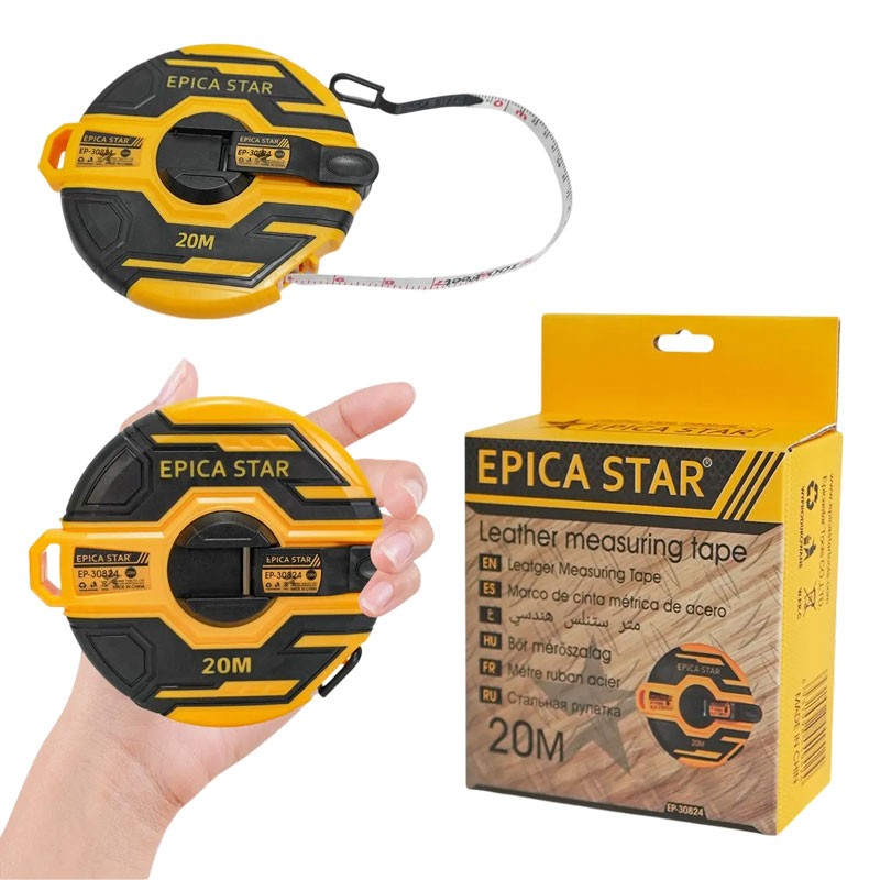 ΕΥΚΑΜΠΤΗ ΜΕΤΡΟΤΑΙΝΙΑ/ ΜΕΖΟΥΡΑ 20m EPICA STAR EP-30824