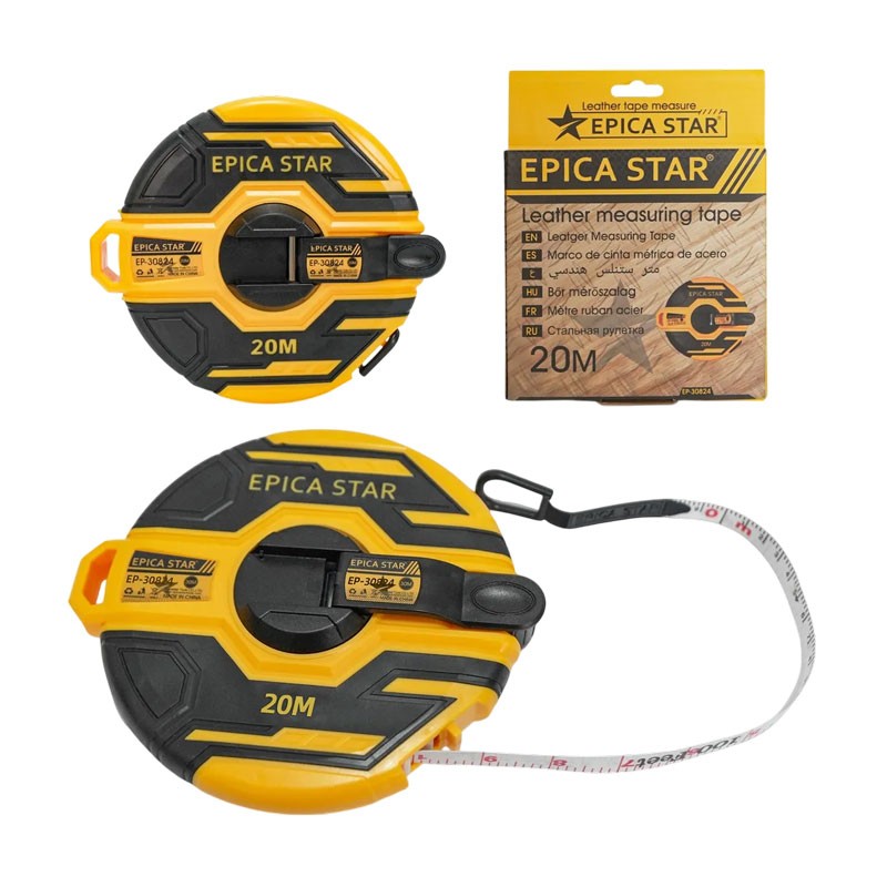 ΕΥΚΑΜΠΤΗ ΜΕΤΡΟΤΑΙΝΙΑ/ ΜΕΖΟΥΡΑ 20m EPICA STAR EP-30824 ΕΡΓΑΛΕΙΑ > ΔΙΑΦΟΡΑ > ΑΛΛΑ