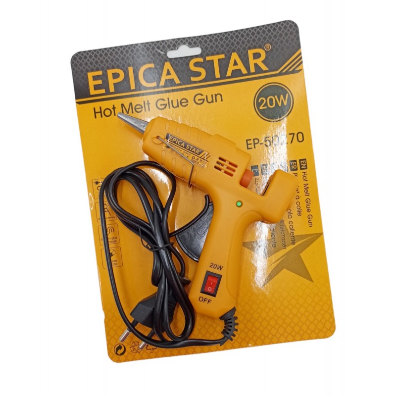 ΠΙΣΤΟΛΙ ΣΙΛΙΚΟΝΗΣ 20W EPICA STAR EP-50270 ΕΡΓΑΛΕΙΑ > ΧΕΙΡΟΣ > ΑΛΛΑ ΕΡΓΑΛΕΙΑ ΧΕΙΡΟΣ