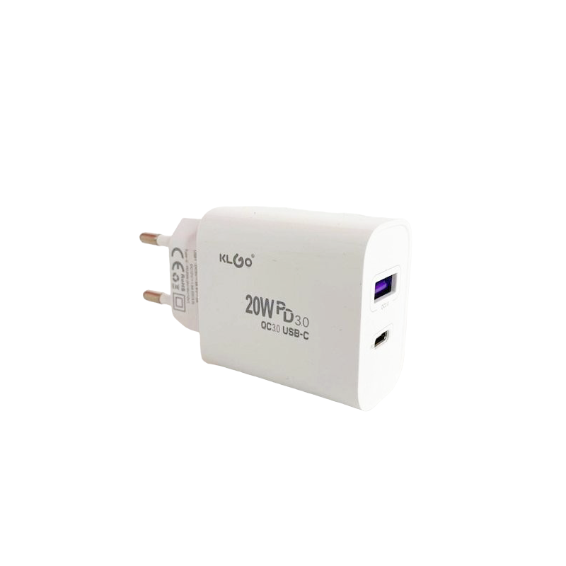 ΑΝΤΑΠΤΟΡΑΣ ΦΟΡΤΙΣΗΣ 20W ΜΕ ΘΥΡΑ USB-A ΚΑΙ USB-C PD-300 ΚΕΝΤΡΙΚΟ > ΤΗΛΕΦΩΝΑ ΚΑΙ ΑΞΕΣΟΥΑΡ > ΑΞΕΣΟΥΑΡ ΚΙΝΗΤΩΝ