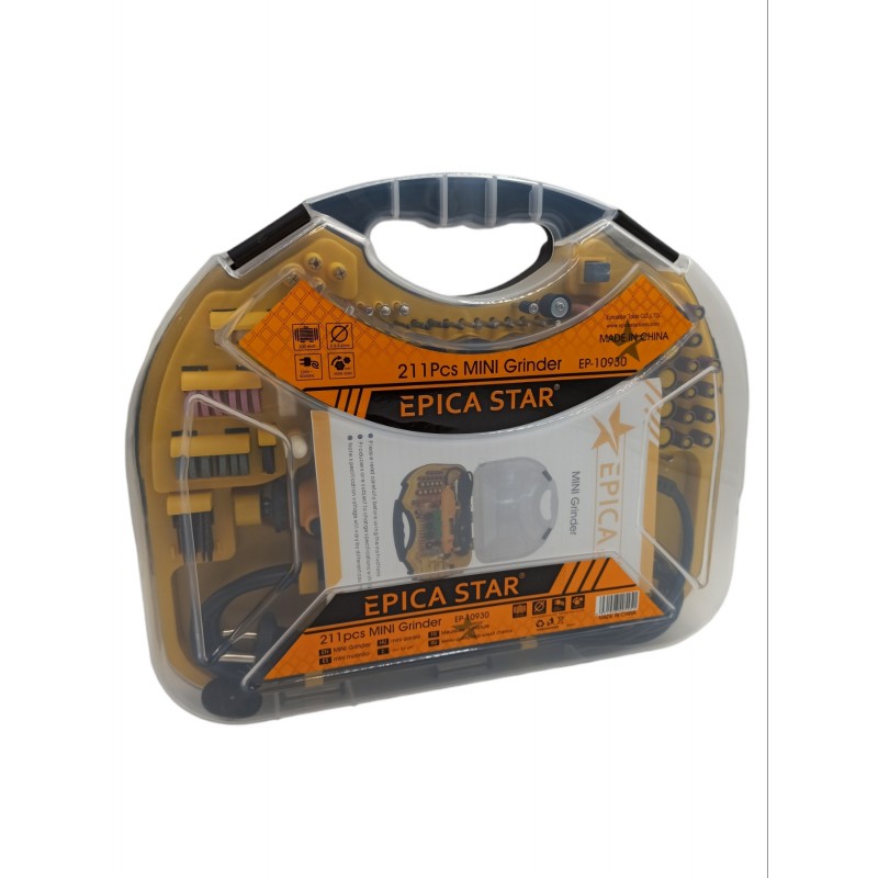 ΣΕΤ ΤΡΟΧΟΣ ΜΕ 211ΤΜΧ ΑΝΤΑΛΛΑΚΤΙΚΩΝ EPICA STAR EP-10930 ΕΡΓΑΛΕΙΑ > ΣΕΤ > ΕΡΓΑΛΕΙΟΘΗΚΕΣ
