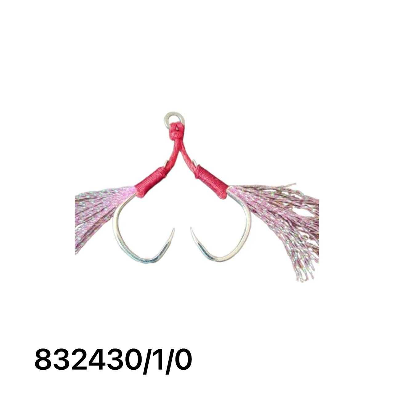 Αγκίστρι διπλό με νήμα - Assist Hooks - 1/0 - 832430