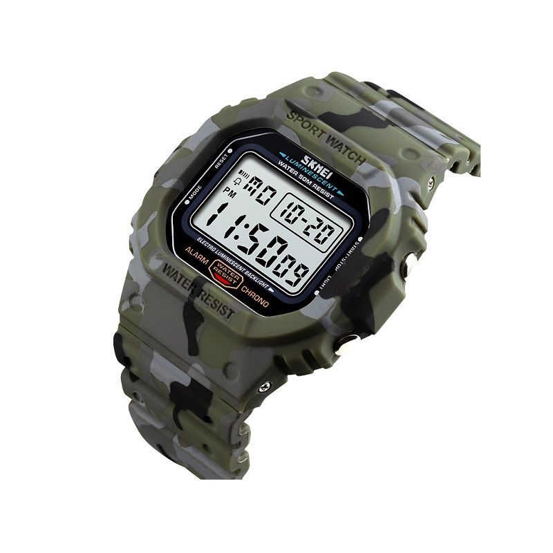 Ψηφιακό ρολόι χειρός - Skmei - 1471 - Army Green