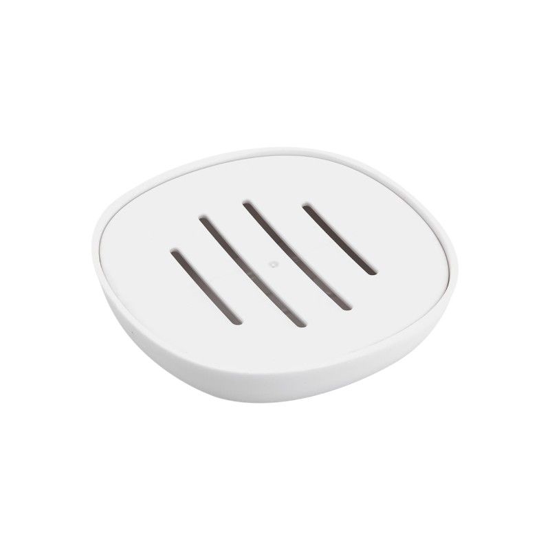 Σαπουνοθήκες μπάνιου πλαστικές - Σετ 9pcs - White - 21520