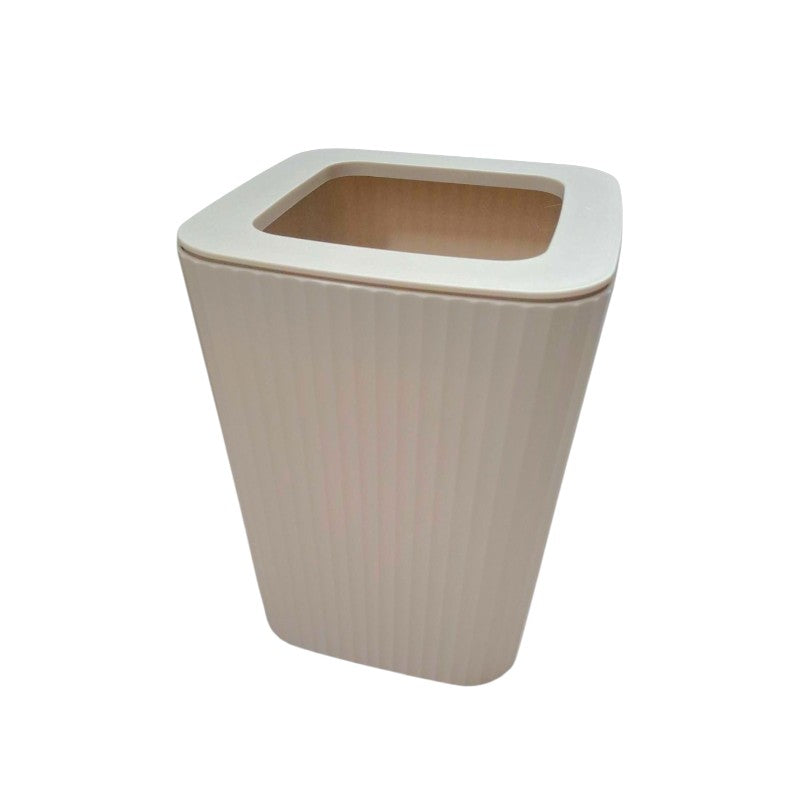 Κάδος απορριμμάτων μπάνιου πλαστικός - Beige - 21563