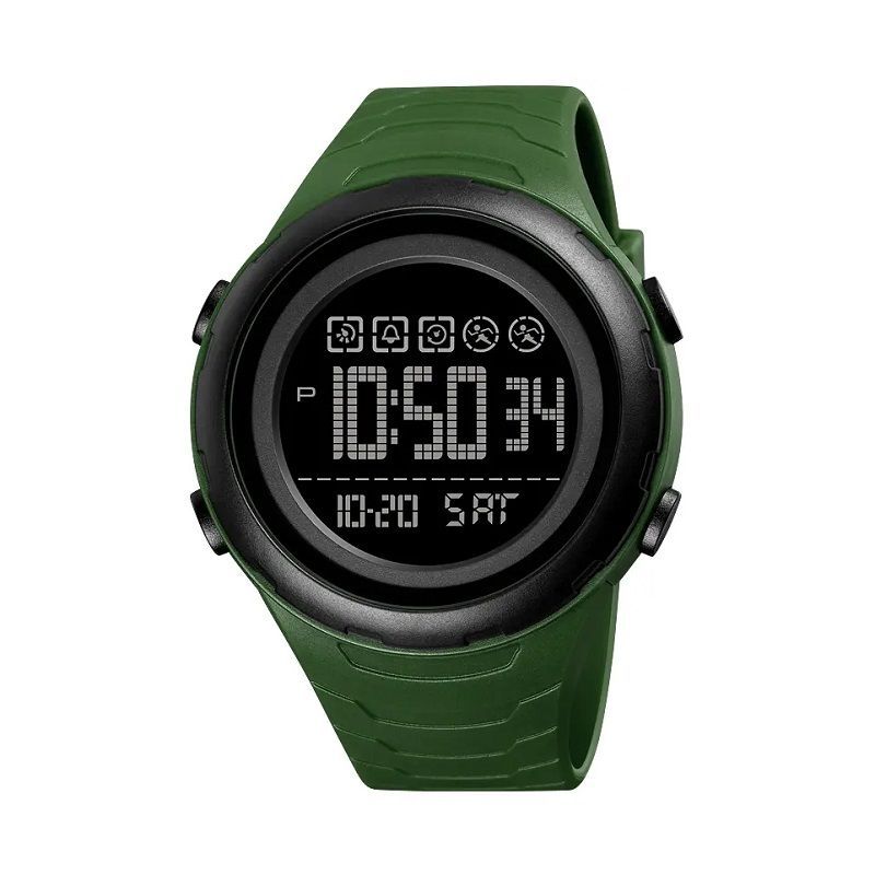 Ψηφιακό ρολόι χειρός - Skmei - 1674 - Green/Black