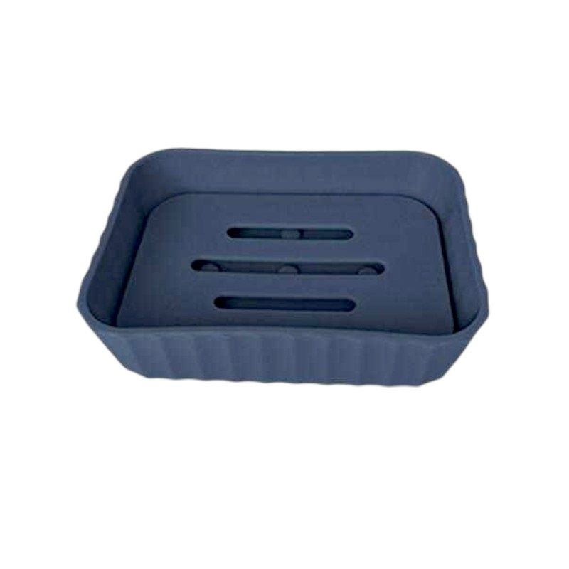 Σαπουνοθήκες μπάνιου πλαστικές - Σετ 9pcs - Blue - 21712