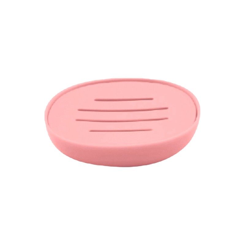 Σαπουνοθήκες μπάνιου πλαστικές - Σετ 5pcs - Pink - 21736