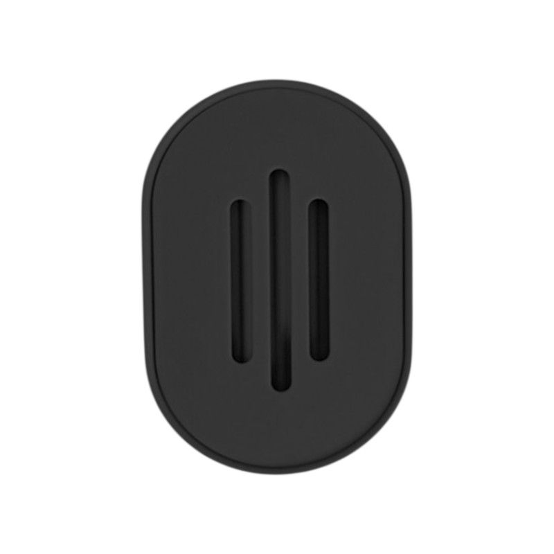 Σαπουνοθήκες μπάνιου πλαστικές - Σετ 9pcs - Black - 21790