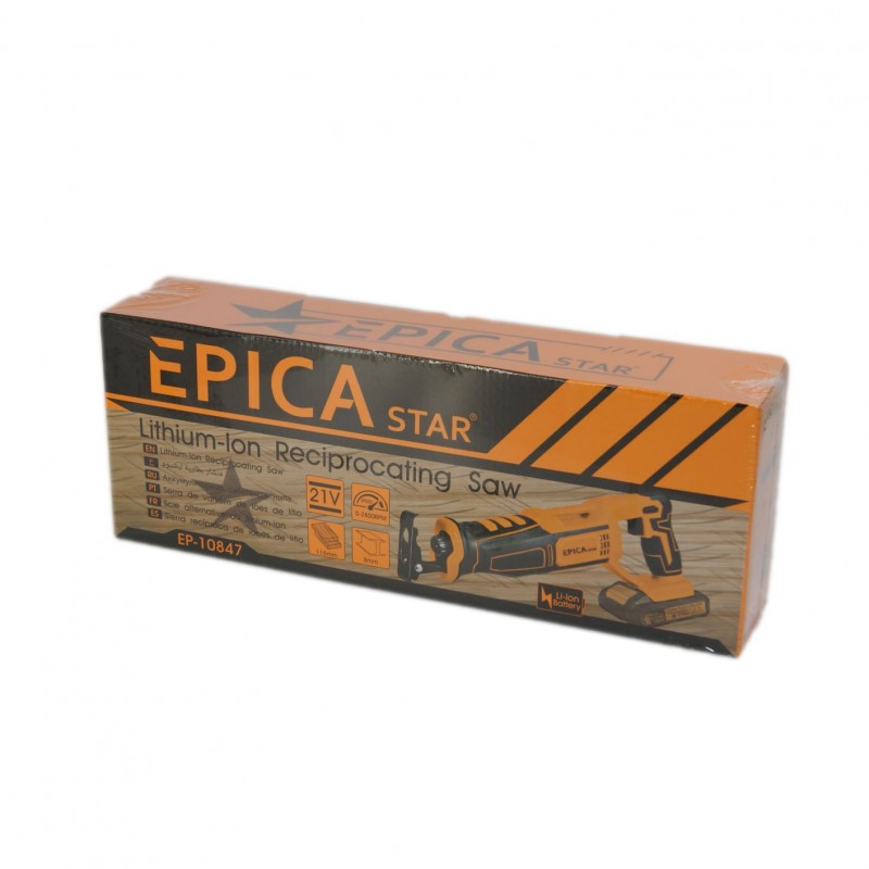ΣΠΑΘΟΣΕΓΑ ΜΠΑΤΑΡΙΑΣ 21V EPICA STAR EP-10847 ΕΡΓΑΛΕΙΑ > ΕΡΓΑΛΕΙΑ ΜΠΑΤΑΡΙΑΣ