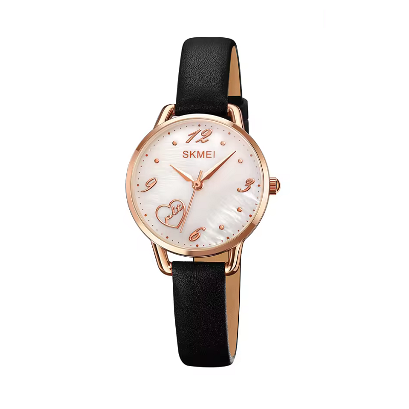 Αναλογικό ρολόι χειρός - Skmei - 2005 - Black/Rose Gold