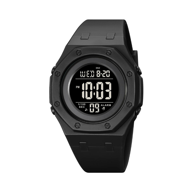 Ψηφιακό ρολόι χειρός - Skmei - 2048 - Black/Black