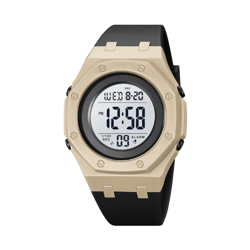 Ψηφιακό ρολόι χειρός - Skmei - 2048 - Black/Beige