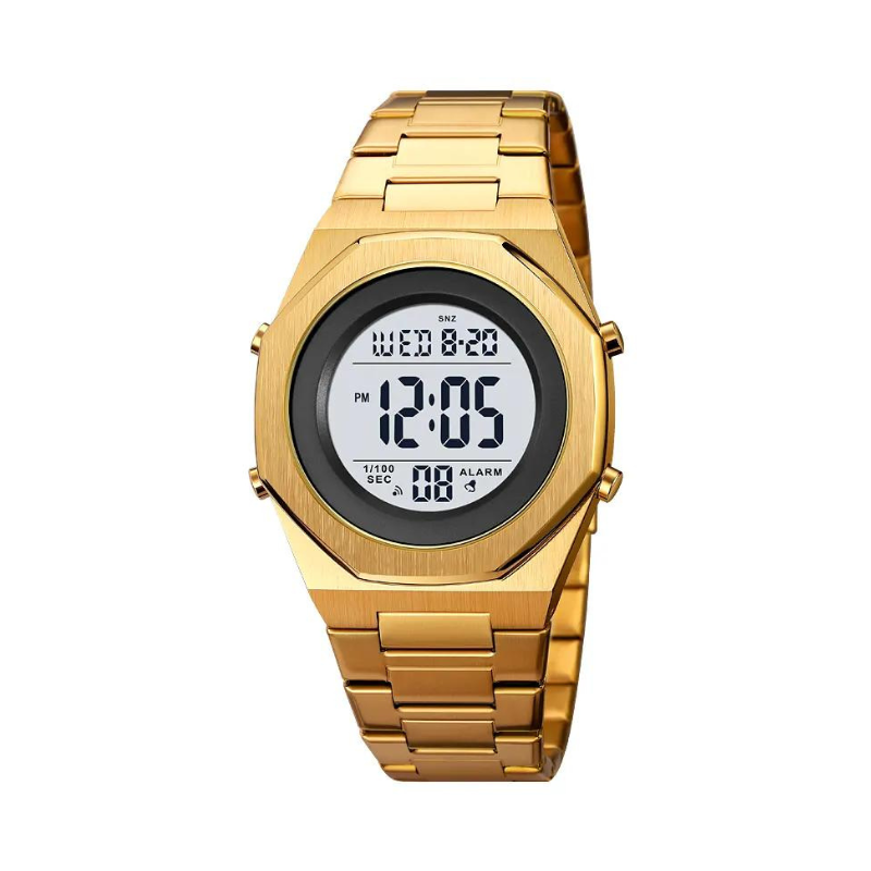 Ψηφιακό ρολόι χειρός - Skmei - 2066 - Gold/White