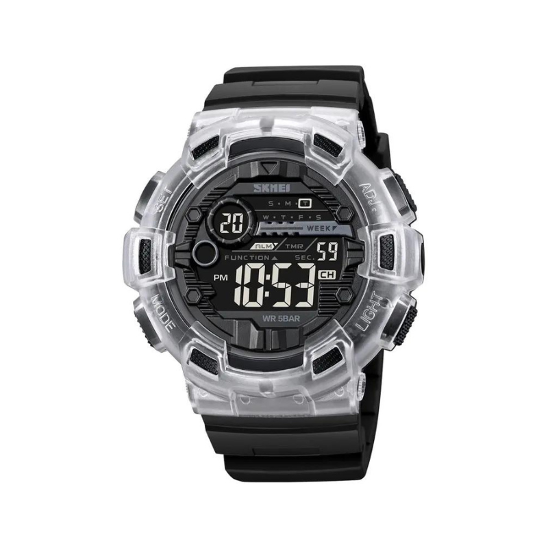 Ψηφιακό ρολόι χειρός - Skmei - 2110 - Black Transparent